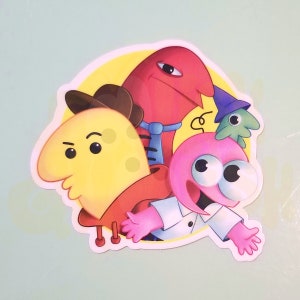 Smiling Friends Sticker