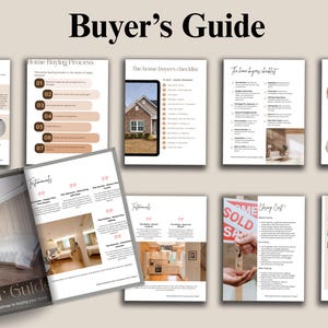 Premium realtor branding kit mockup with 650 Instagram templates including posts, stories, reels covers, and real estate guides