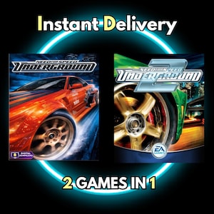 Need for Speed Underground 1 & 2 PCバンドル | デジタルダウンロード | クラシックストリートレーシングゲーム