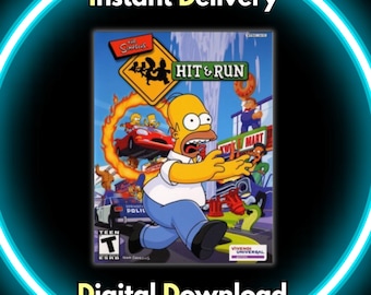 The Simpsons Hit And Run PC Digital Download Windows 11 10 Optimized Widescreen Modern Fix