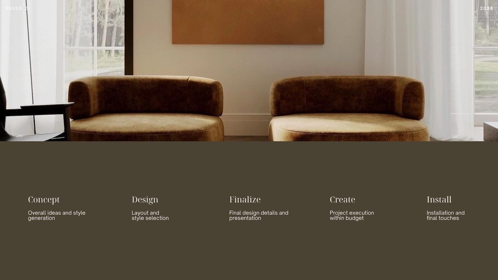 Modern Minimal Interior Design Pitch Deck – 16 Page Canva Portfolio ...