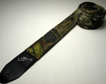 Handmade Hunter's Camouflage Guitar Strap - This is NOT a Licensed Product