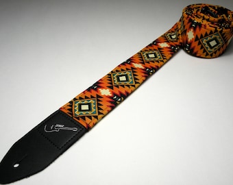 SOUTHWEST DIAMONDS Handmade Double Padded Guitar Strap