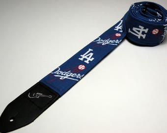 Handmade Professional Baseball Team Guitar Strap - This is NOT a licensed product