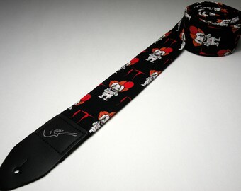 Popular Horror Movie Character Guitar Strap - This is NOT a Licensed Product