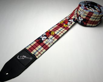 Mouse Cartoon Character Guitar Strap - This is NOT a Licensed Product