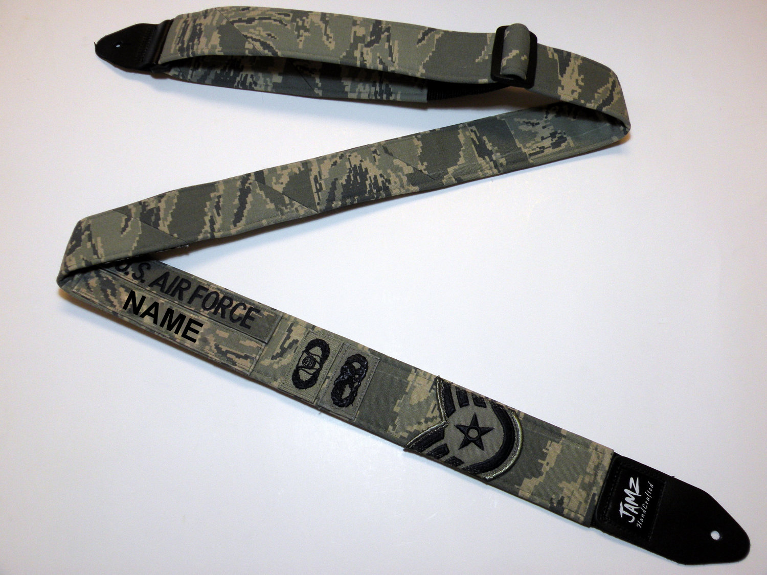 Customized Military Guitar Strap Made completely from YOUR Etsy