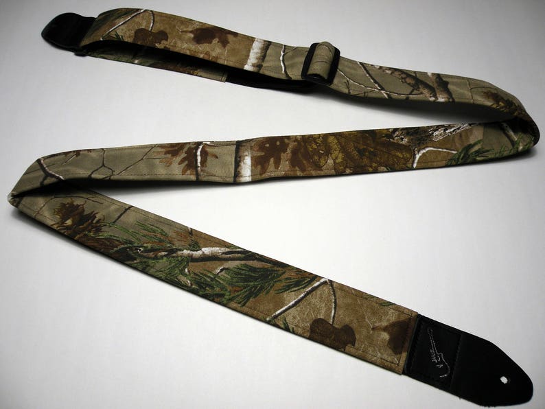 Handmade Hunter's Camouflage Guitar Strap This is NOT a licensed product image 3