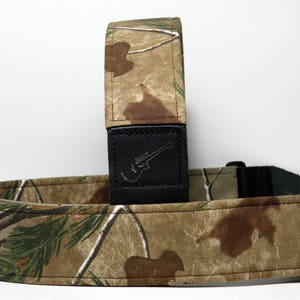 Handmade Hunter's Camouflage Guitar Strap This is NOT a licensed product image 2