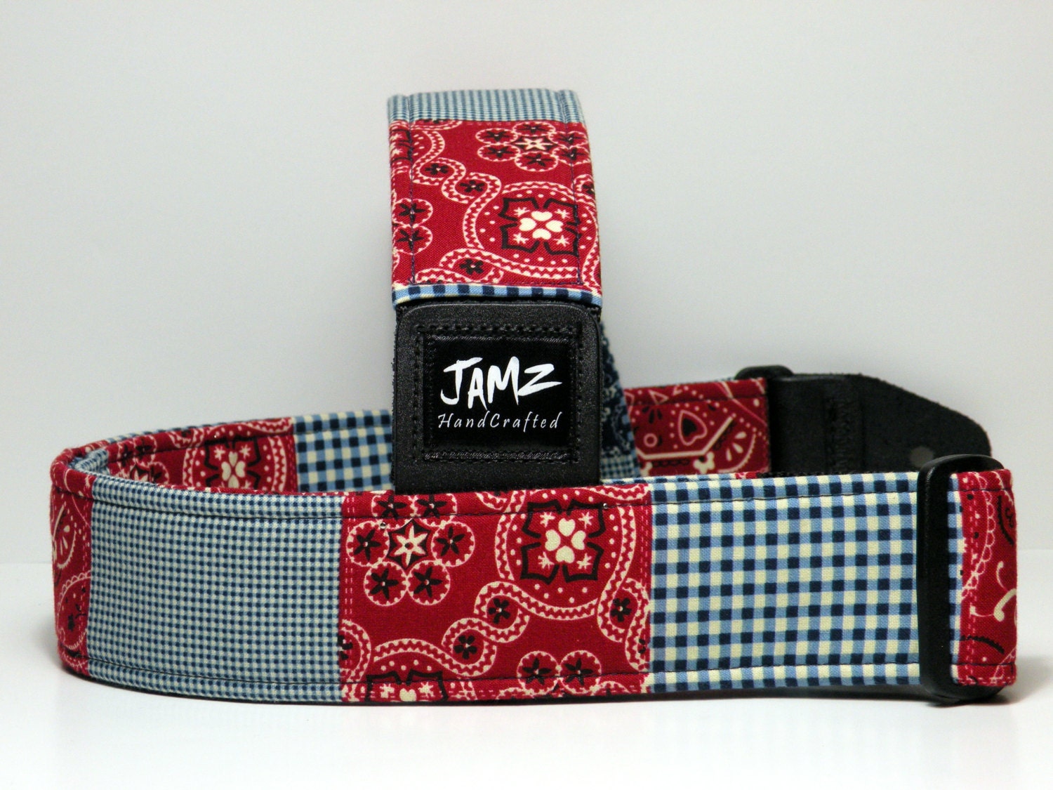 Country Quilt Guitar Strap Quilt Pattern Americana Etsy