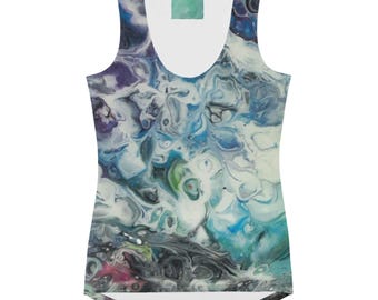 High energy fitness, coastal grandma fit, durable workout top , mothers gift , exercise swinwear