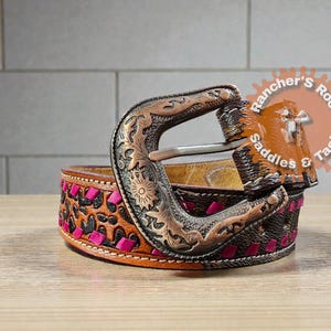 Western Leopard Belt - Etsy display picture 3
