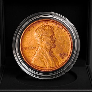 Moneda conmemorativa de un centavo de Lincoln de 1909 S VDB / Cobre antiguo