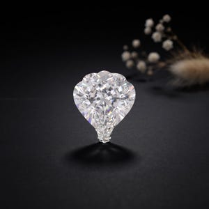Air Balloon Lab Grown Diamond, Hot Air Balloon Shape Loose Diamond, Custom Fancy Cut Stone for Pendant Necklace Jewelry