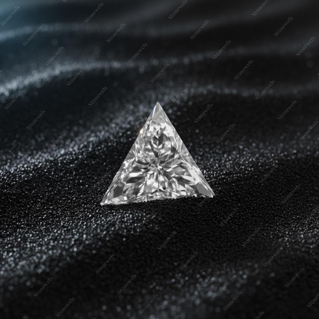 Triangle Lab Diamond Triangle Lab Grown Diamond • IGI Certified Loose CVD (0.4-4 Ct) - Etsy