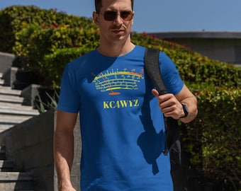 Personalized S-Meter Ham Radio T-Shirt, Custom Call Sign Amateur Radio Tee