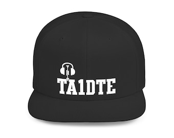 Custom Callsign Snapback Hat, Ham Radio Gift, Amateur Radio Operator Personalized Headphones Embroidered Cap