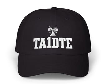 Ham Radio Hat - Custom Embroidery Antenna Design - Personalized Call Sign Gift for Men