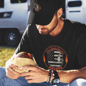 Custom Callsign Ham Radio T-Shirt | Amateur Radio Operator Tee | POTA SOTA Field Gear