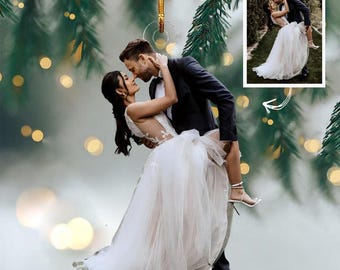 Personalized Custom Photo  Ornament - Christmas Gift For Family Members, Acrylic Ornament, Holiday Tree Decoration, Keepsake Gift