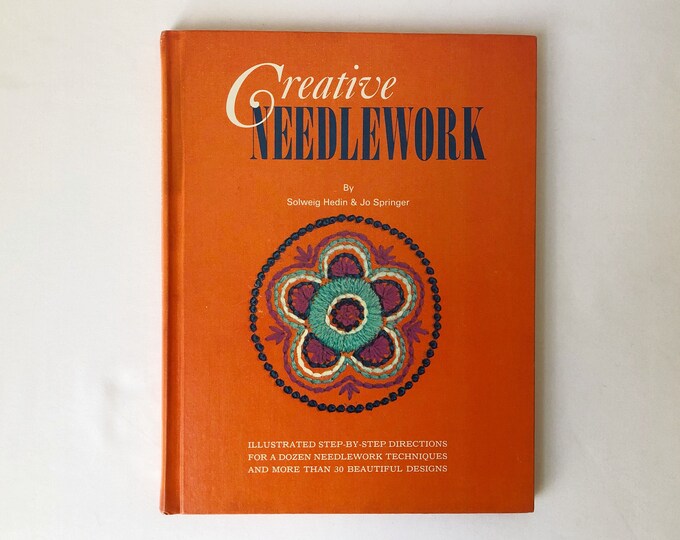 1969 creative Needlework Book / Vintage Cross Etsy
