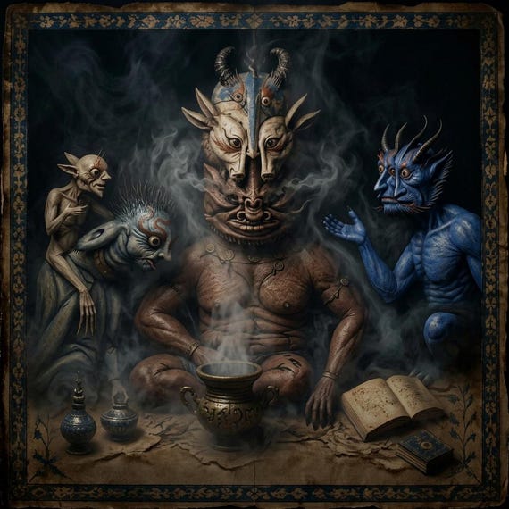 Djinn Council Reading | Competing Influence and Decision Clarity Map | Hidden Pattern Insight | Hermetic Written PDF