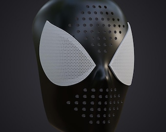 Ultimate Spider-Man - Black Suit (Spider-Man: Shattered Dimensions) Faceshell 3D File