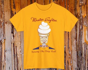 Mister Softee Ice Cream Truck Logo Tee | Vintage Comfort Shirt