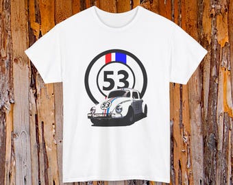 Herbie The Love Bug Movie Number 53 Tee | Retro Movie Shirt