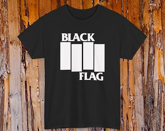 Black Flag Music Punk Rock Band Tee | Music Shirt