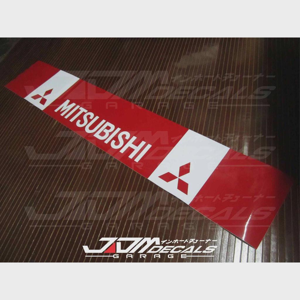 Mitsubishi Logo USA Grande Bandera De 150 Cm