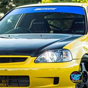 Adhesivo para parabrisas Spoon Sports – Vinilo Oracal JDM
