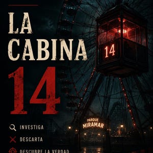La Cabina 14 | Libro Juego de Misterio para Imprimir | Caso de Deducción Criminal | PDF Digital en Español