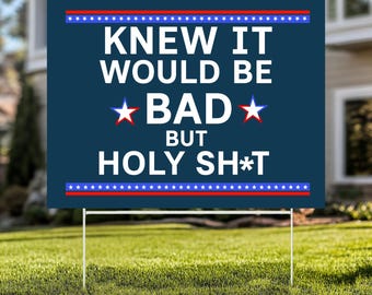 No Kings Protest Yard Sign - Democracy Not Oligarchy, Different Hat, Anti-Trump, Resist Racism Yard Sign with Metal H-Stake YS39