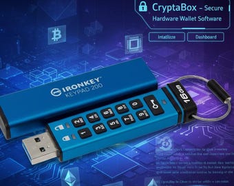 CryptaBox - Secure Offline Hardware Crypto Wallet