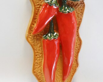Hot Chili Pepper Plant #2 Deco Magnet Decorative Fridge Kitchen Décor Chilli