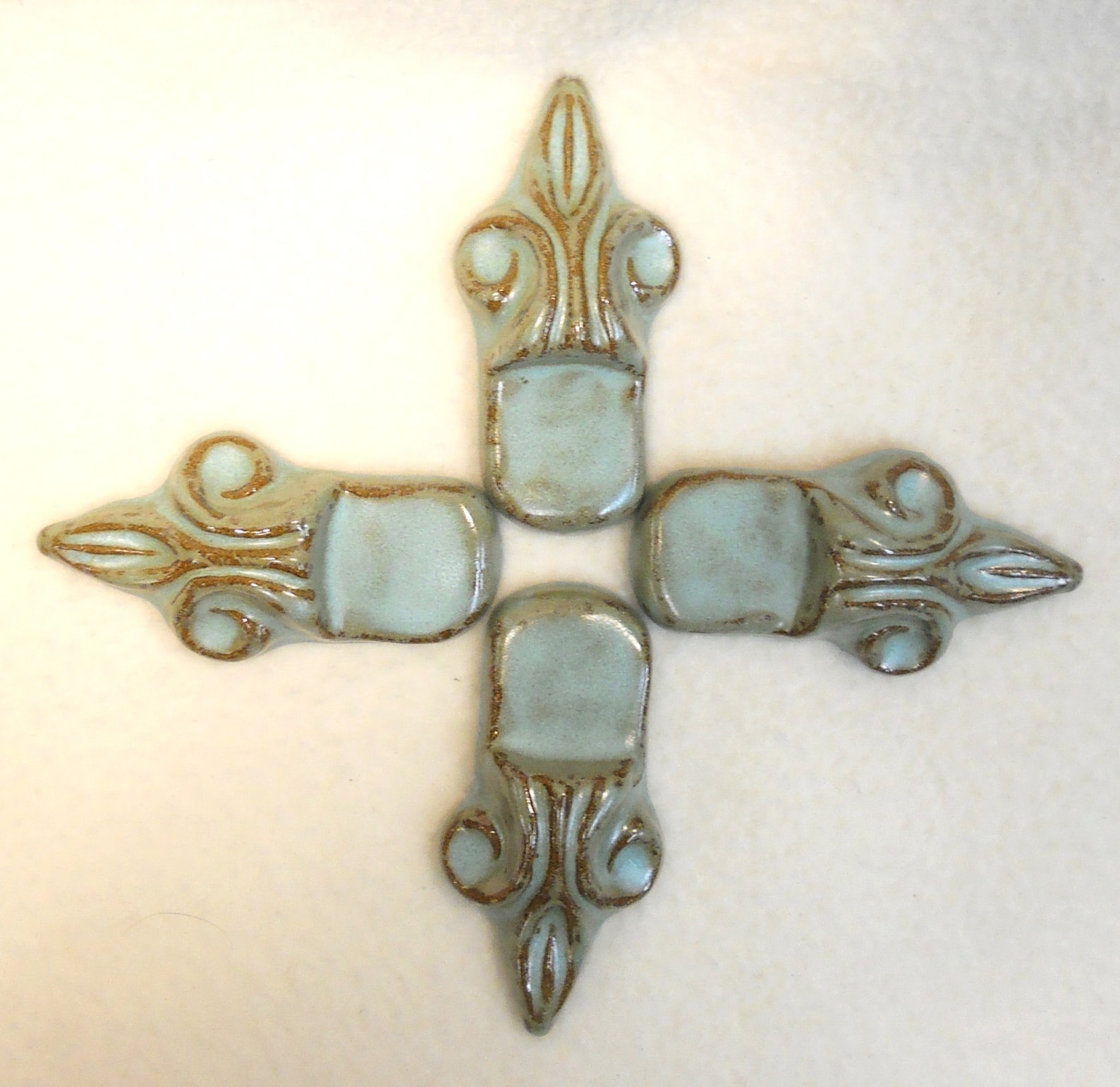 Ceramic Pot Feet set of 4/ Handmade Ceramic Fleur de Etsy