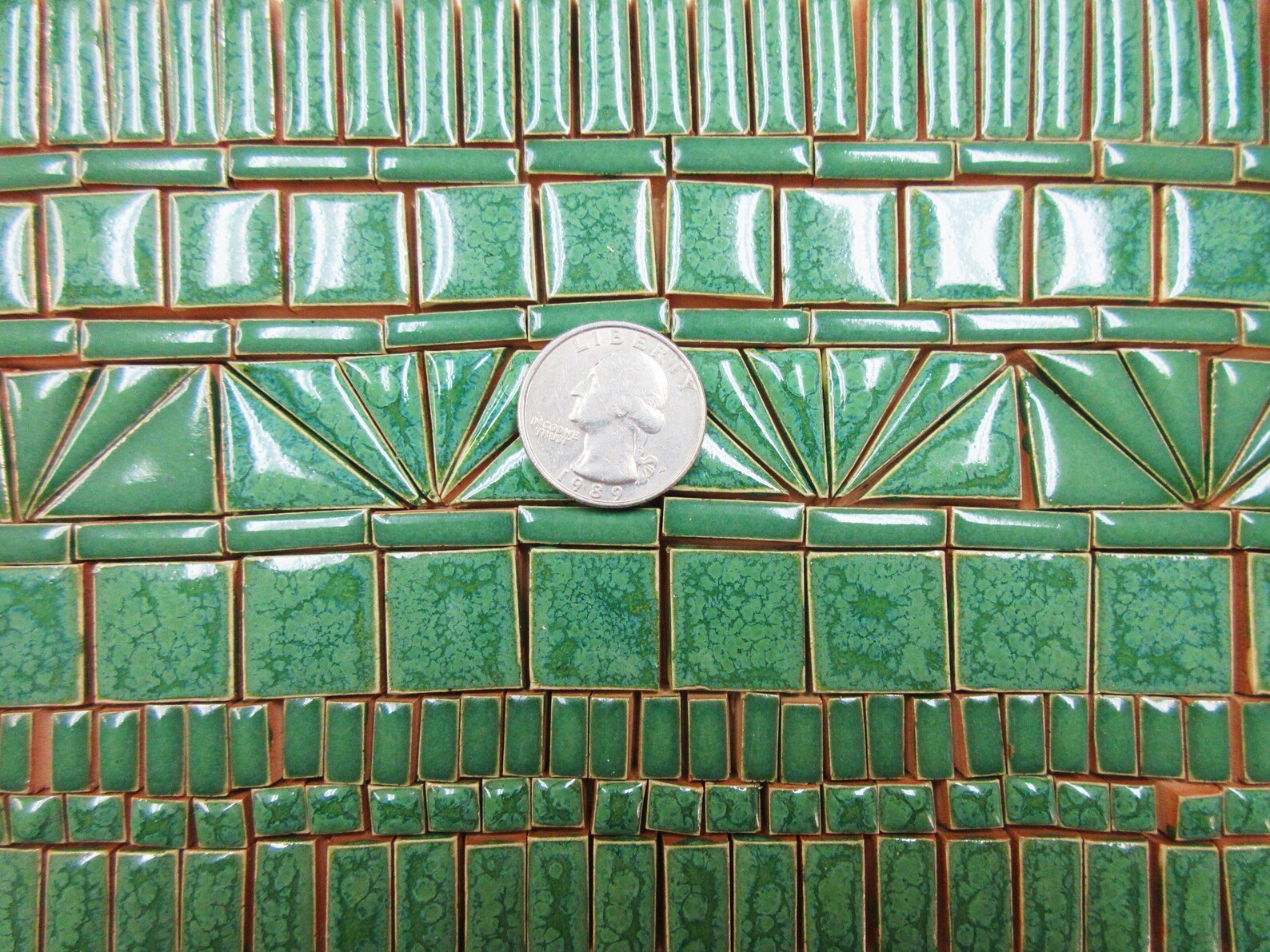 190 Mosaic Tiles Handmade Ceramic Craft Tiles Mosaic Art Etsy