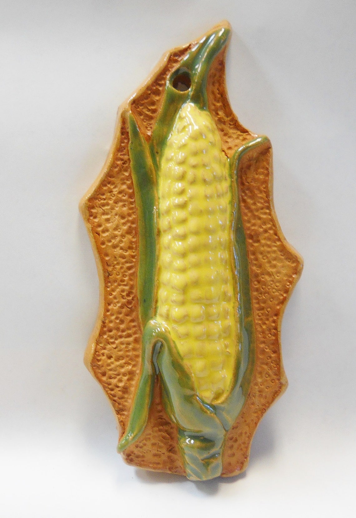 CORN Vegetable Garden Marker Sign Handmade Ceramic Tile | Etsy