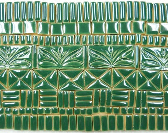 China Mosaic Tiles 150 TILES ~ RoSE CHiNTZ MiX ~ 150 MOSAIC TILES 