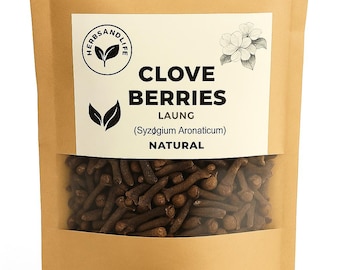 Cloves Whole Berries (Syzygium Aromaticum) Cloves - Laung Clove Buds Whole Dried Herbs