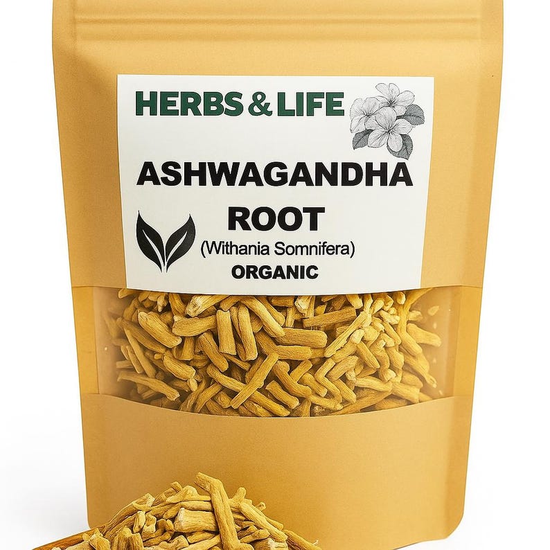 Ashwagandha-rot | Withania Somnifera | Torkade örter | Örtte | Örtprodukter | Ört i lösvikt | Örtmedicin bild 1