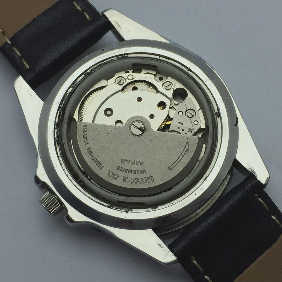 Elgin International Automatic Deep Sea FK-531N-SL Diver's Vintage