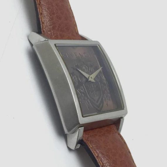 Givenchy Quartz Saphire GV.5214L Chocolate Dial Usnisex Vintage
