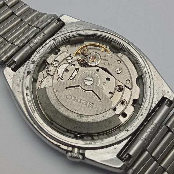 Seiko 5 Automatic 6309-510A Railway Time Day/date Vintage Men's