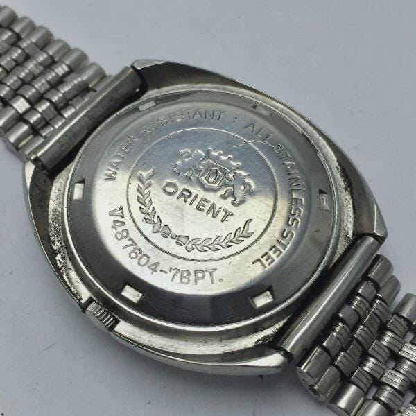 Orient Automatic V487604-7BPT Date Indicator Vintage Men's Watch
