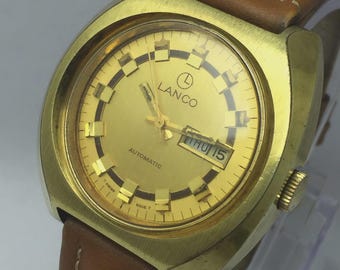 LANCO Automatic Day/Date Vintage Men’s Watch