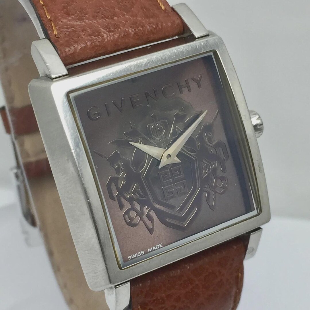Givenchy Quartz Saphire GV.5214L Chocolate Dial Usnisex Vintage