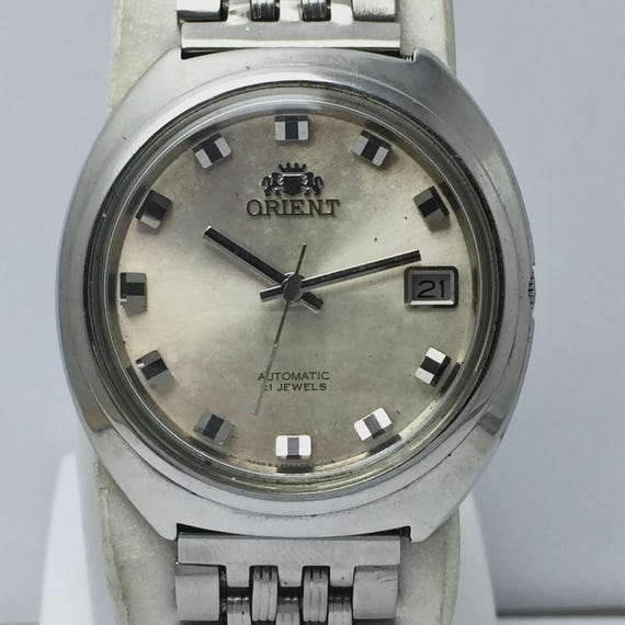 G*A様 ⭕️ ORIENT　AUTOMATIC　自動巻　V487602-9BP Orient Automatic V487604-7BPT Date Indicator Vintage Men's Watch