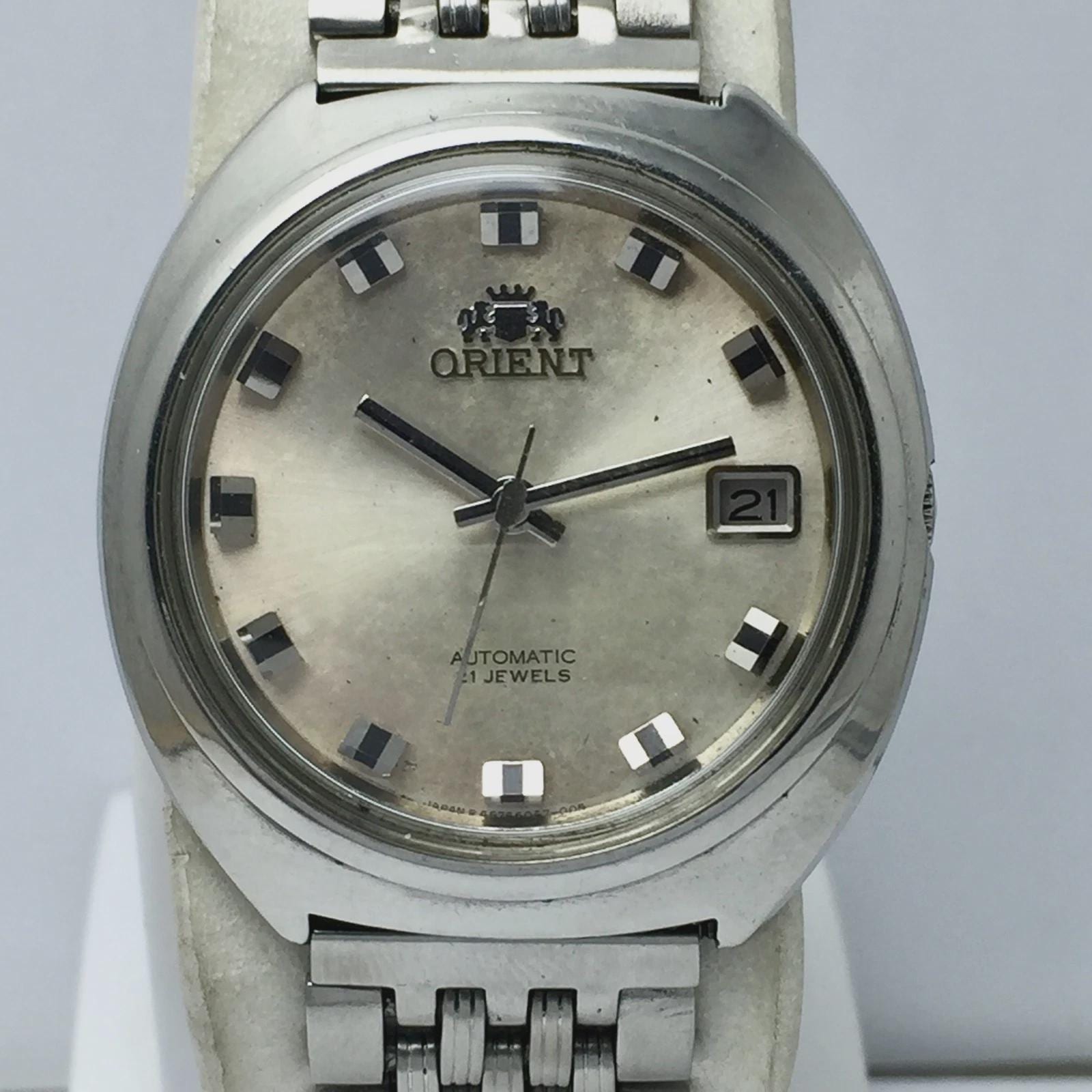 Orient Automatic V487604-7BPT Date Indicator Vintage Men's Watch